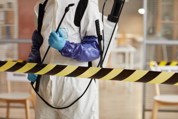 Professional Biohazard technician working in Mills, WY